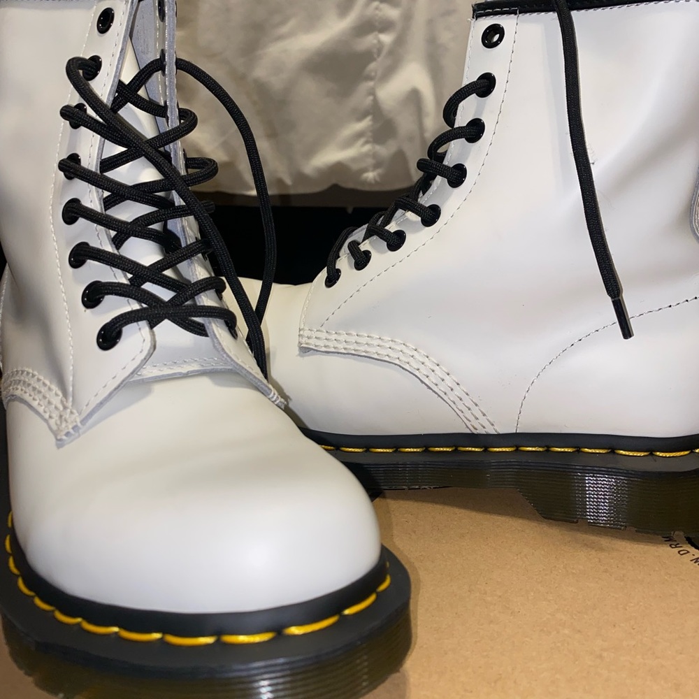 White Dr. Martens (new)